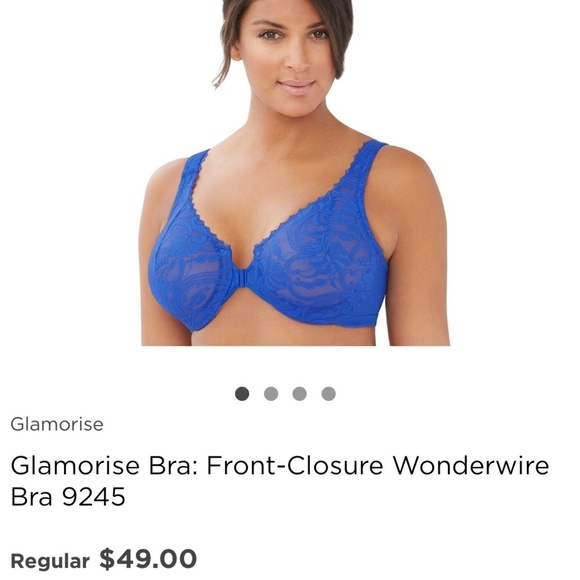 Glamorise Other - Glamorise Bra Front Closure Wonderwire Bra NWOT